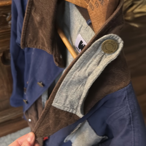 Men’s Woolf Originals New York  WON Deconstructed Corduroy Cotton/Canvas Jacket - Picture 7 of 14